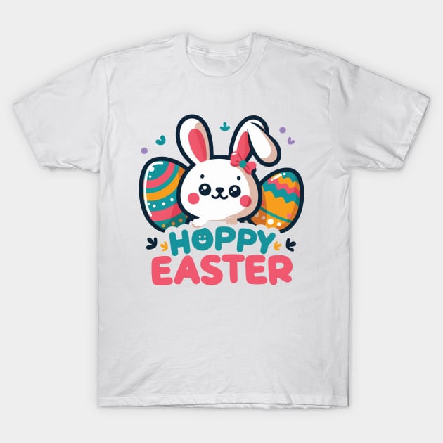 Hoppy Easter: Easter Egg T-Shirt by Yonbdl